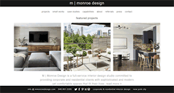 Desktop Screenshot of mmonroedesign.com
